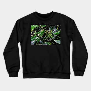 Holly Leaves Crewneck Sweatshirt